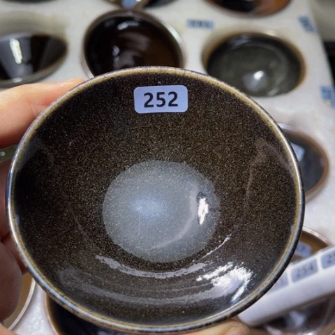 茶盏原矿原釉柴烧建盏