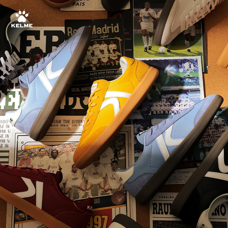 【卡尔美新款德训鞋】卡尔美休闲鞋百搭情侣秋季潮鞋户外低帮鞋WH