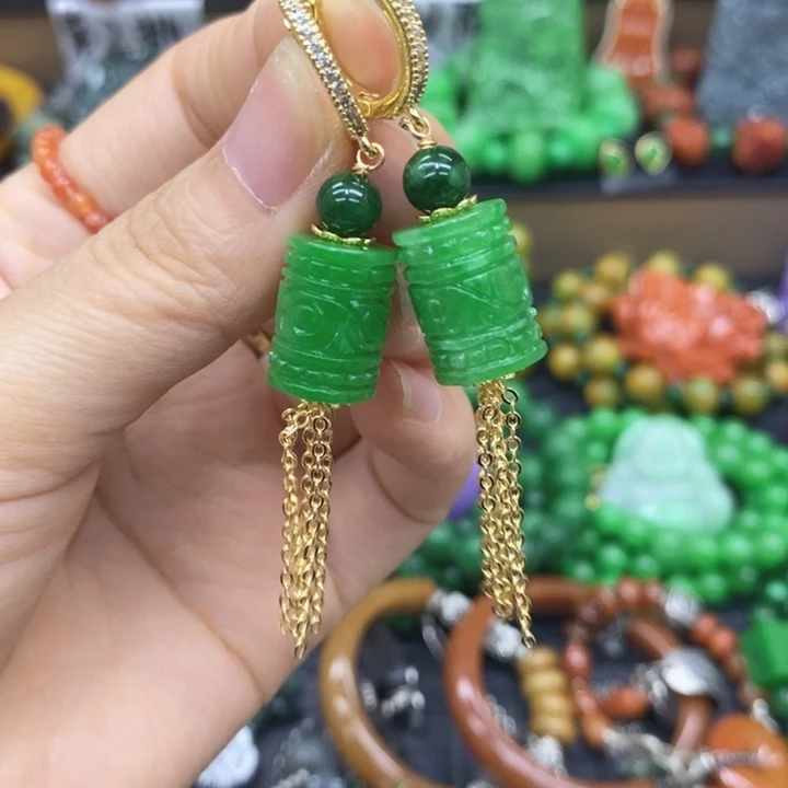 未镶嵌手链翡翠耳坠41