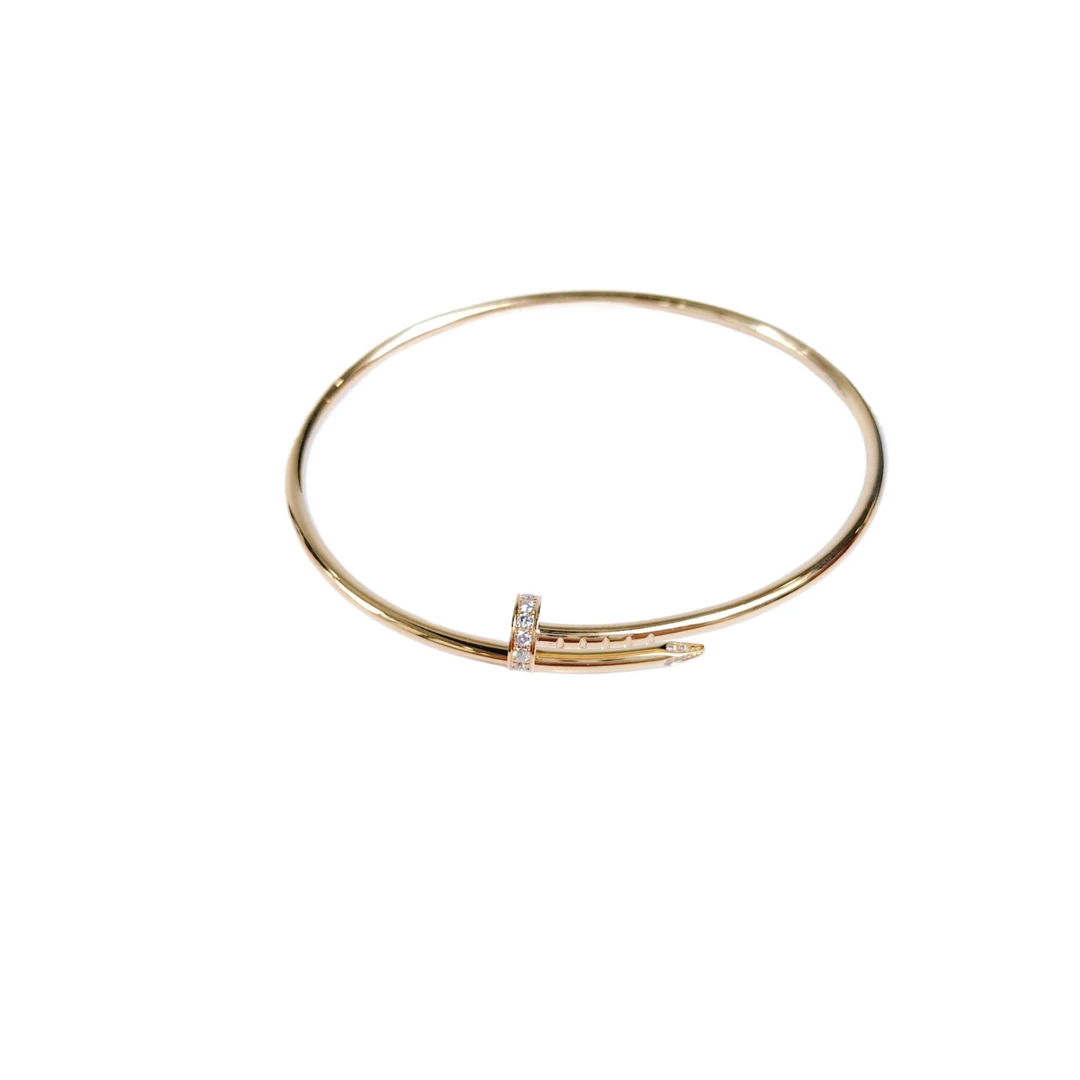 95新 Cartier/卡地亚 卡地亚 安洁利严选钉子系列SK0131381手镯