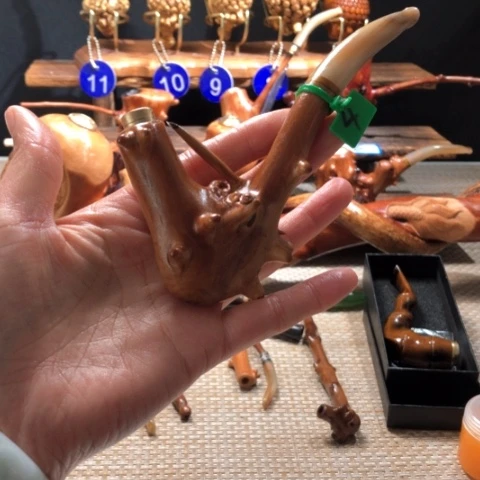 竹檬子木烟斗。。。。。。