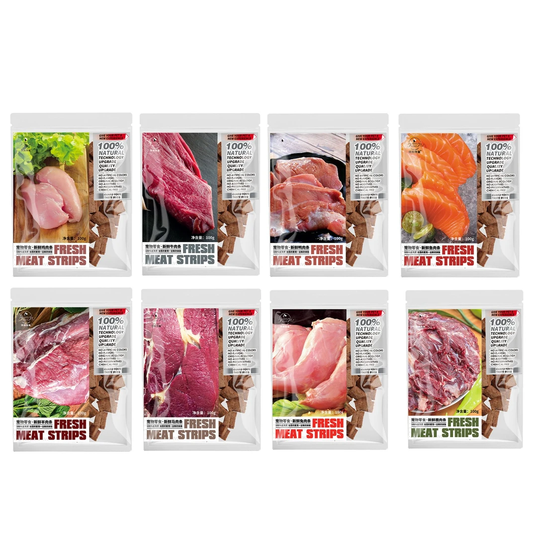 foodie pet/馋狗馋猫宠物零食鲜肉条