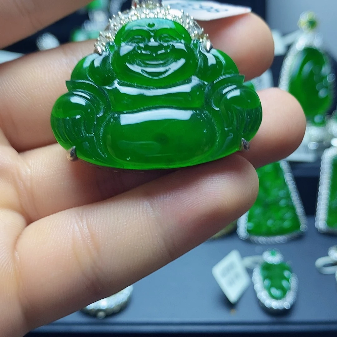 未镶嵌戒指翡翠佛公