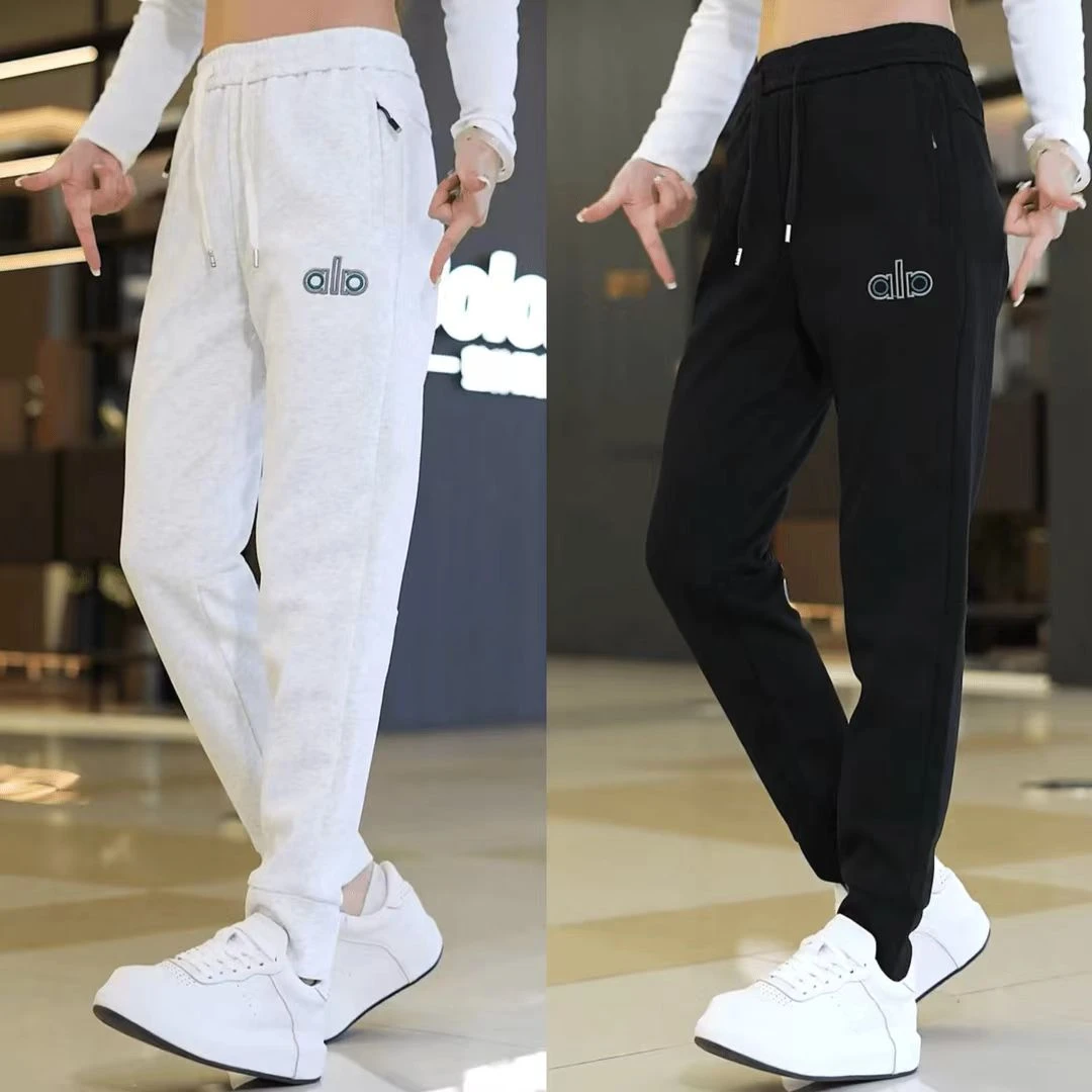 2025早秋新款男士修身百搭运动纯色九分干净男士裤子痞帅高级感