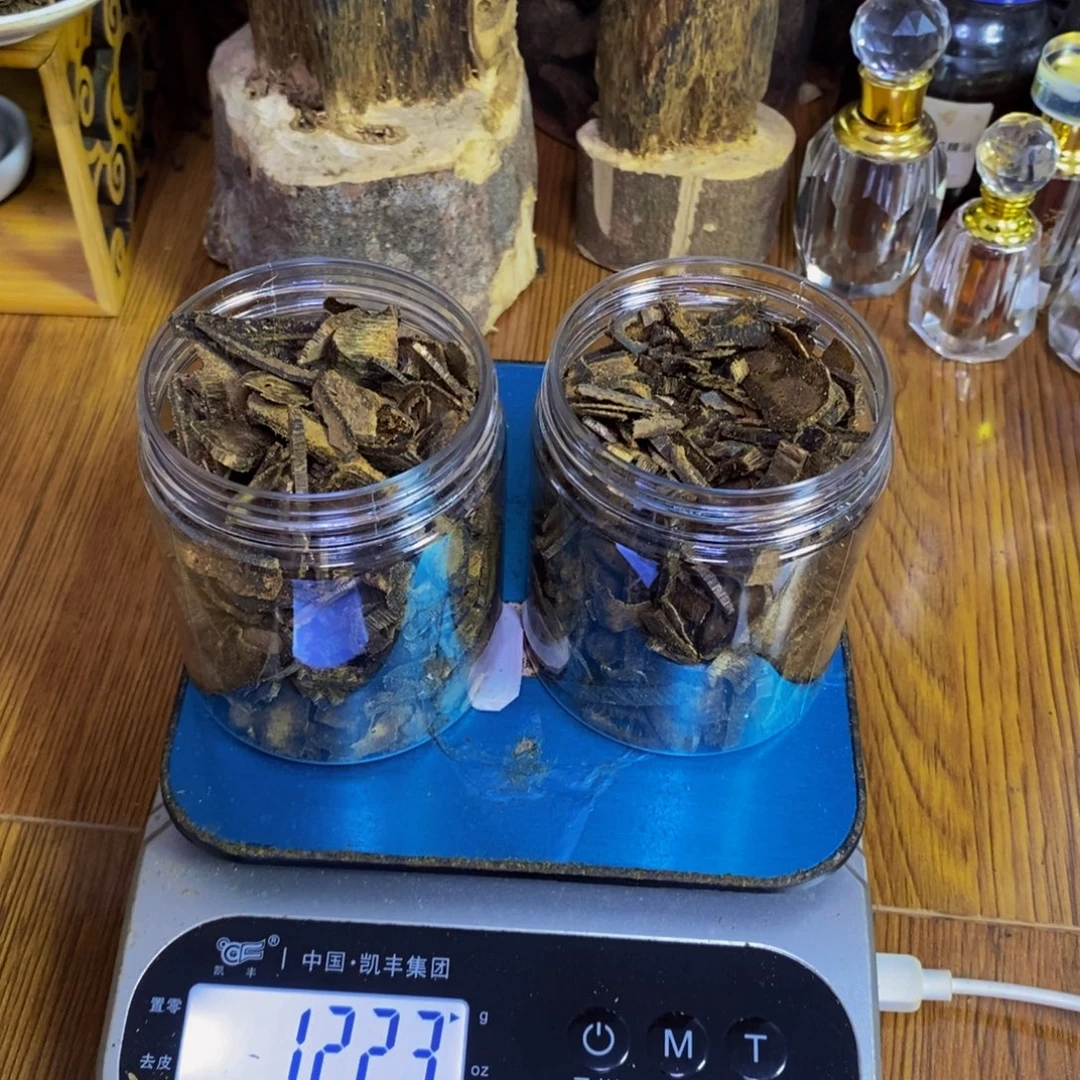 七***囍沉香沉香碎屑张勺子100克