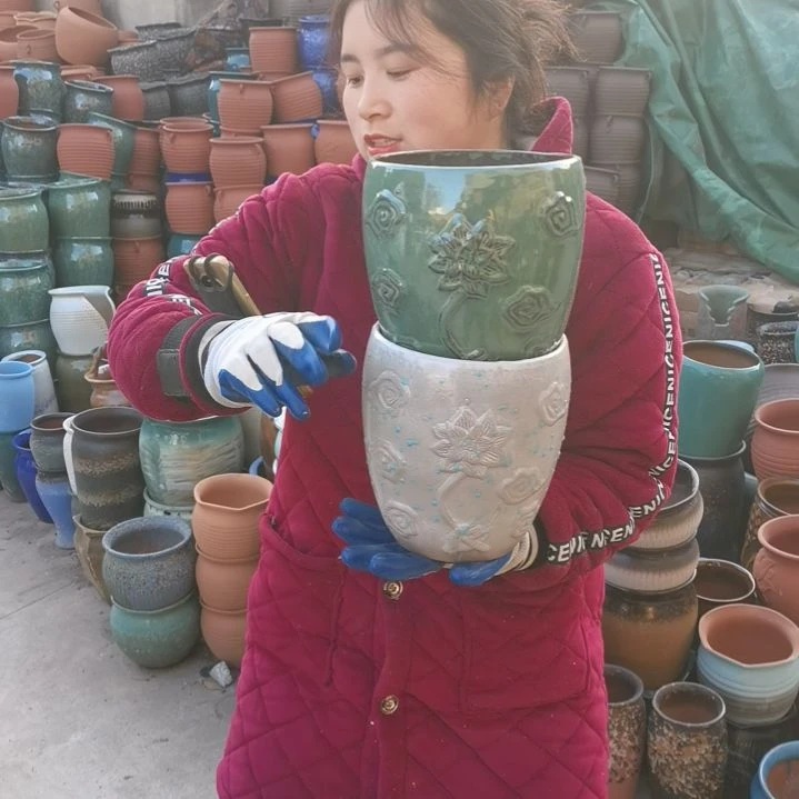 红陶口17高20瑕疵