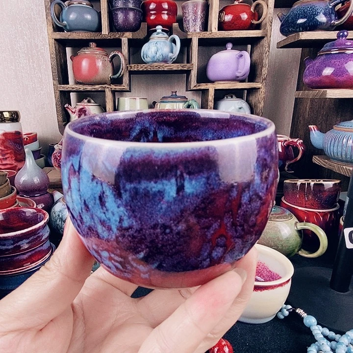 中国神后钧瓷茶具