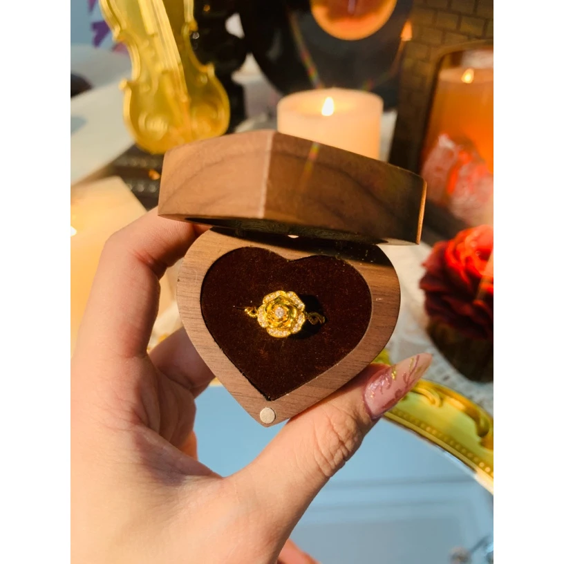 铜合金戒指 点钻花花花