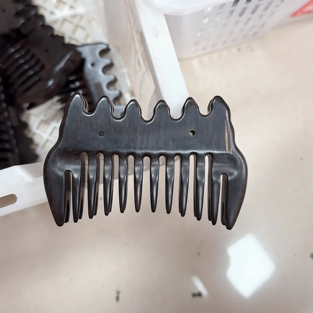 紫光檀印象西湖梳子微瑕疵