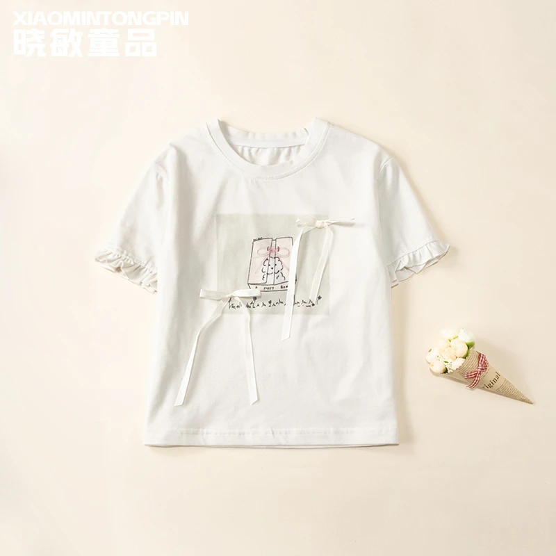 蝴蝶结小狗T恤3C4313