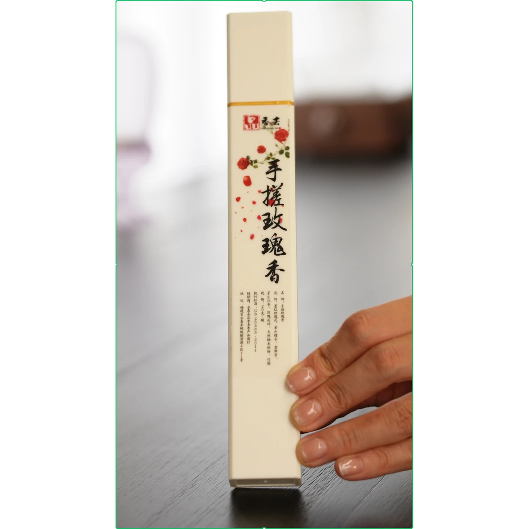 手搓竹签香玫瑰花香香薰条