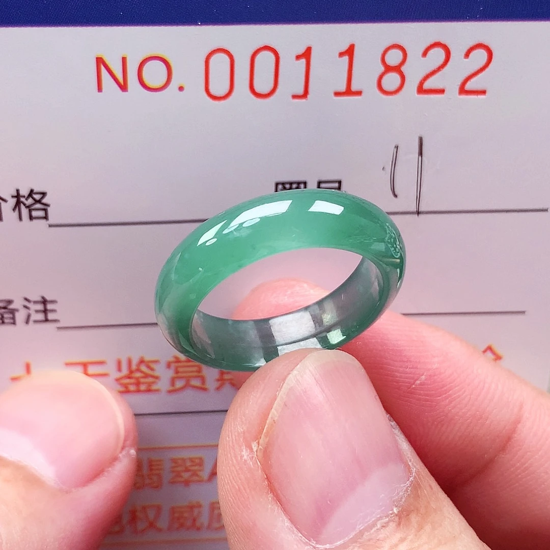 未镶嵌戒指翡翠天然