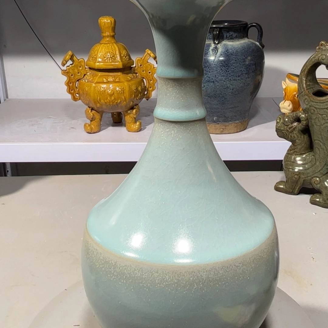 瓶汝窑瓷器品相完美