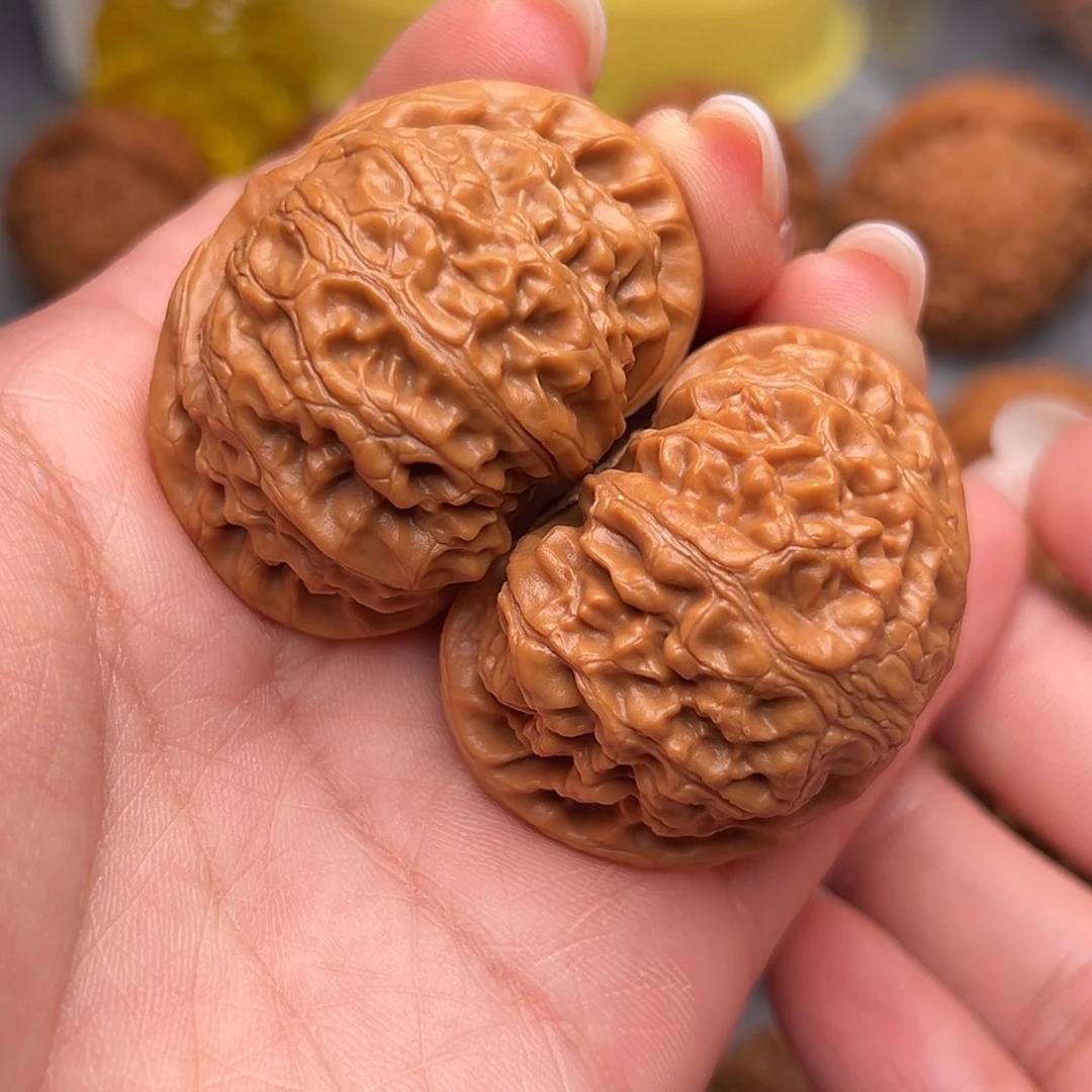 把件文玩核桃肉球宫灯44全品