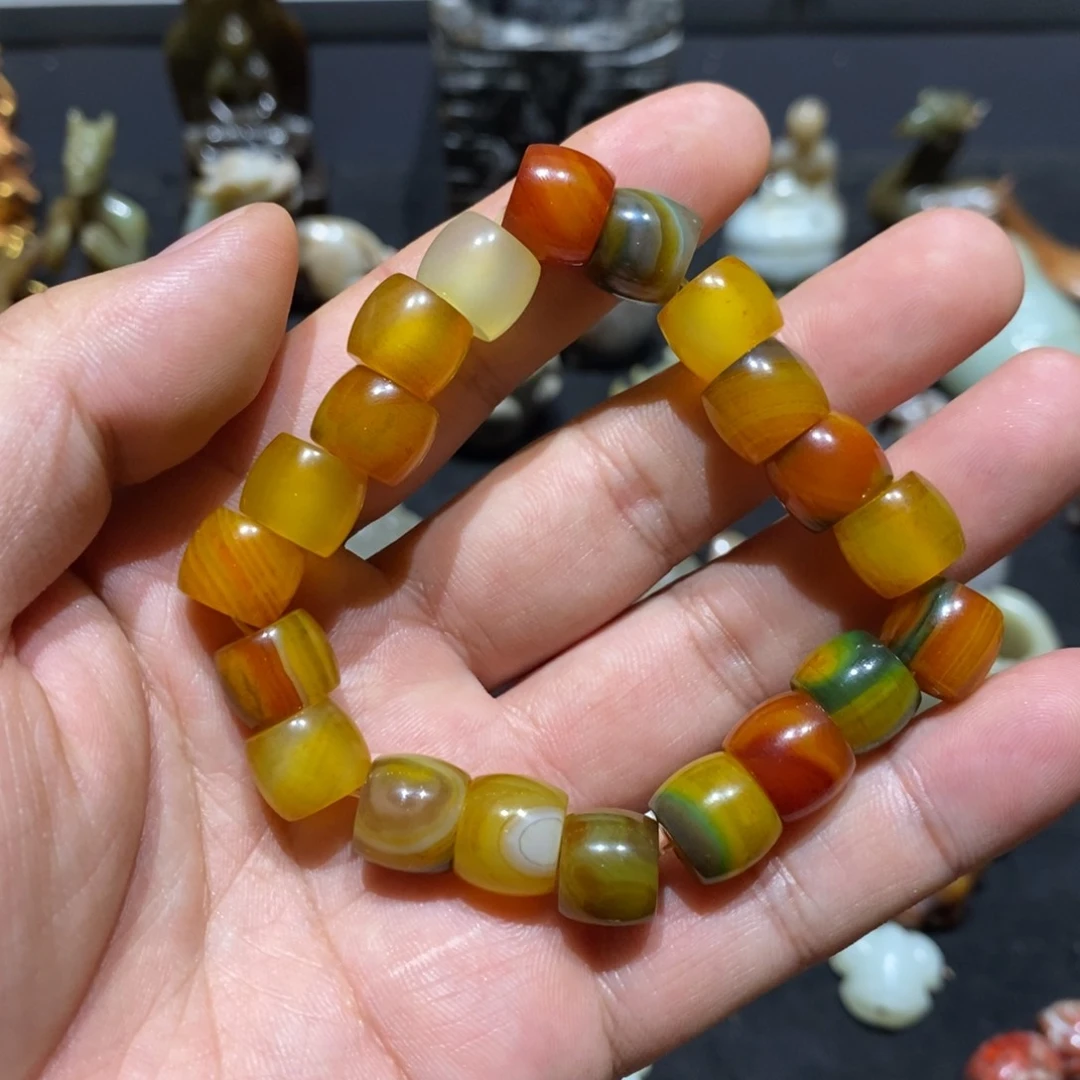 玛瑙/玉髓手链合金