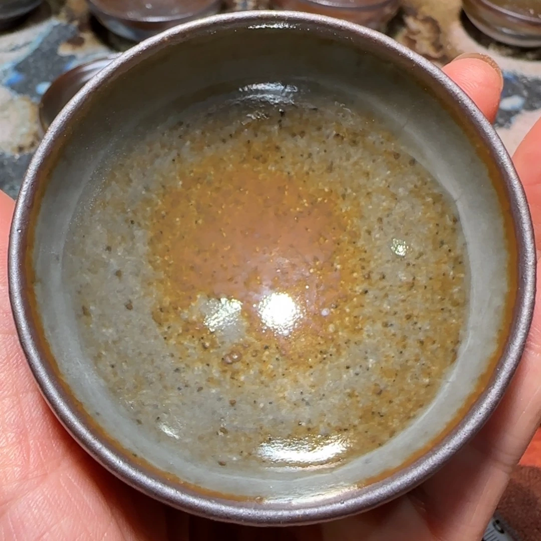 柴烧建盏茶盏茶杯598