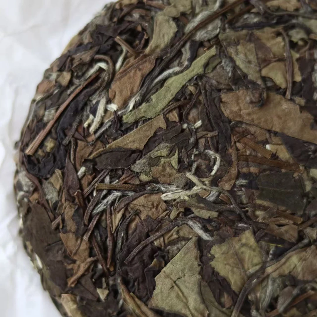 15年福鼎磻溪荒野老树老白茶寿眉饼100克醇厚蜜香蜜韵枣香浓郁