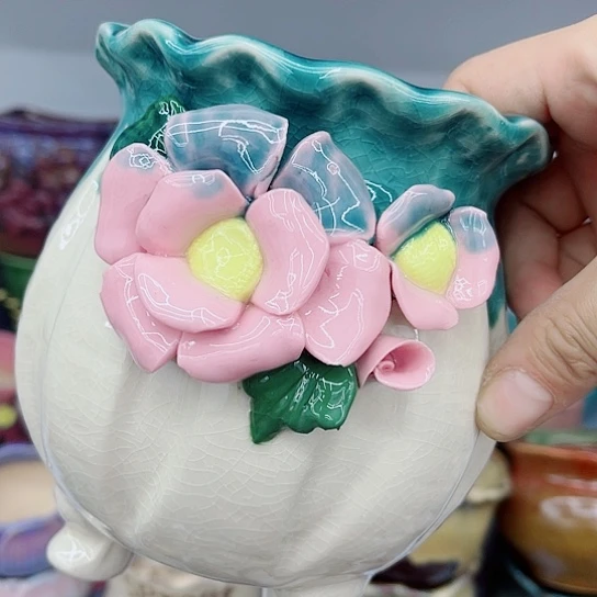 多肉绿植陶瓷花盆