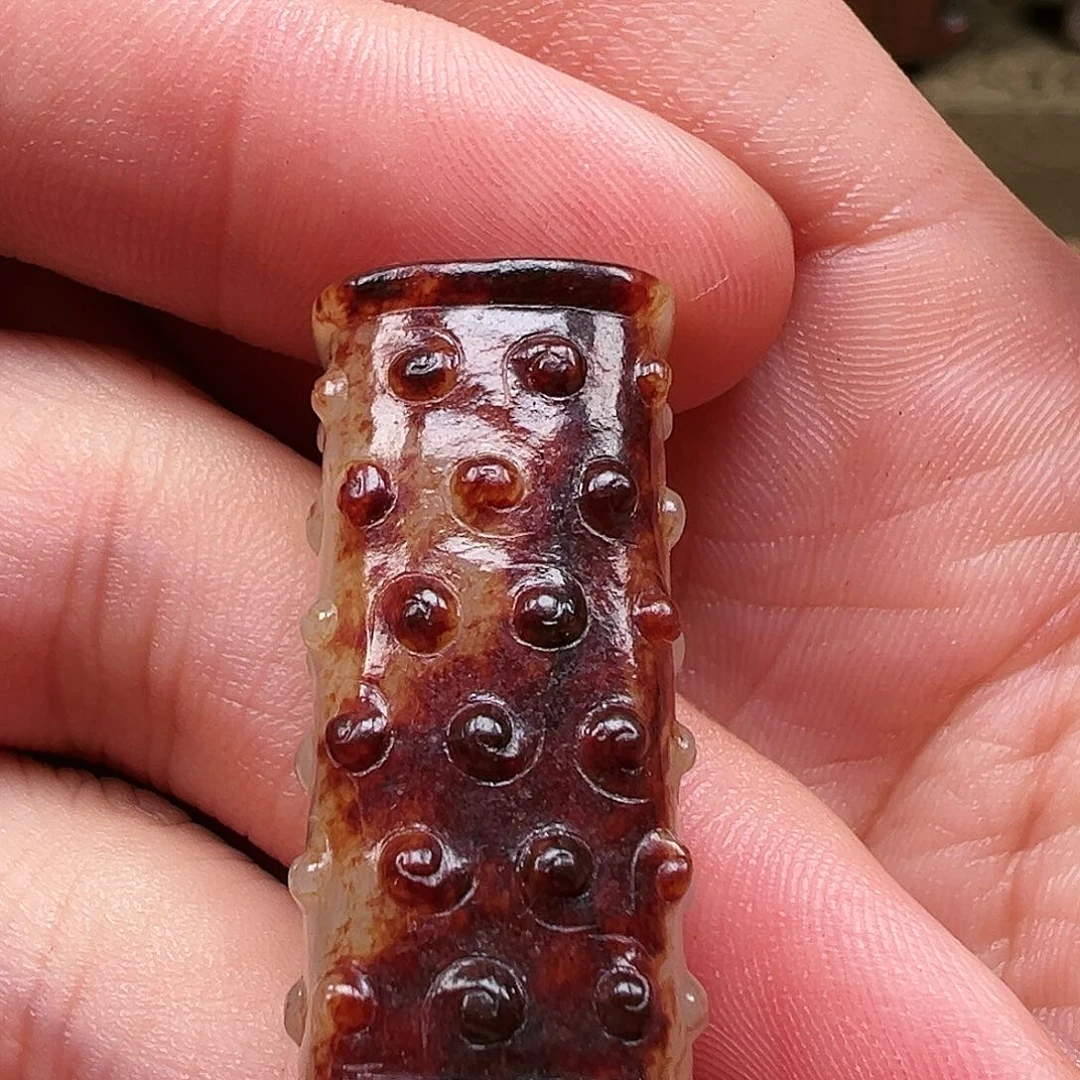 和田玉颈饰未镶嵌福*