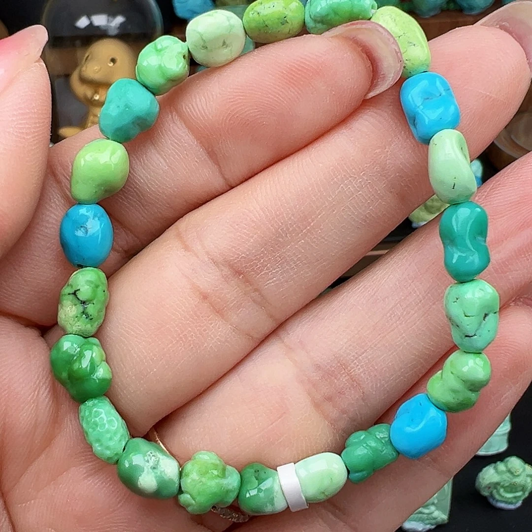 绿松石未镶嵌绿松石主播万丽