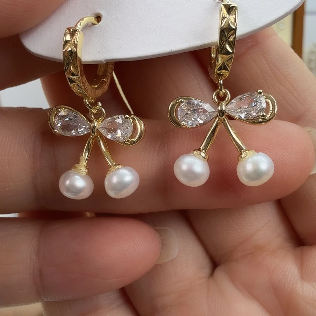 耳饰淡水珍珠未镶嵌