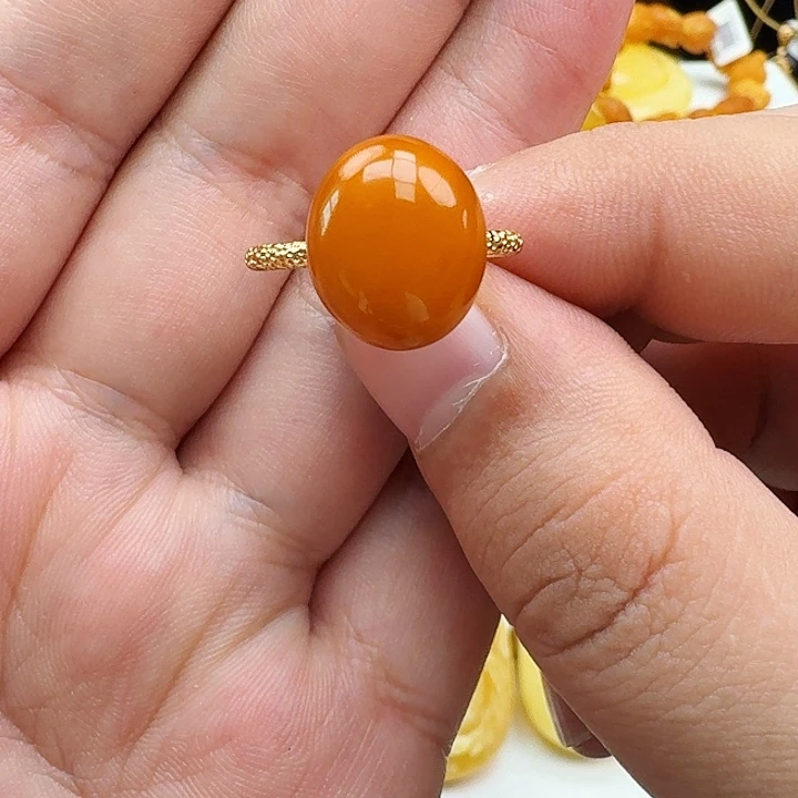 蜜蜡颈饰未镶嵌假一赔十，特价