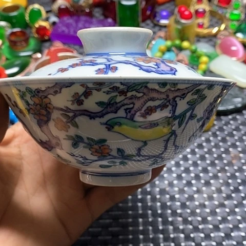 瓷片瓷器紫砂壶摆件瓷片