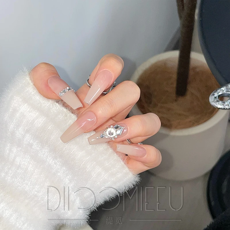 【女王权杖】缇觅精致造型感全华子钻纯手工可拆卸式穿戴甲