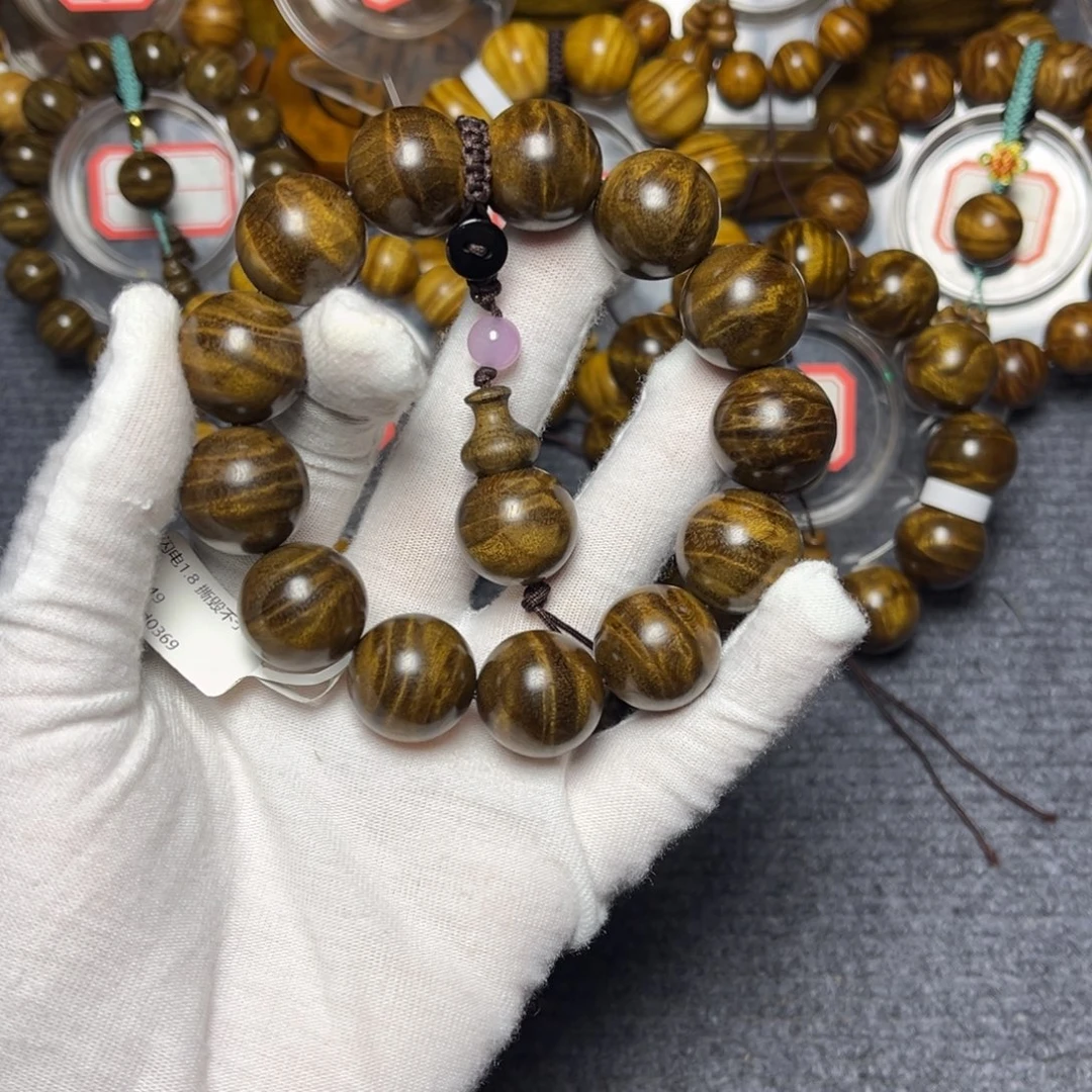 手串/手链楠木（金丝楠）阴沉1.8闪电218