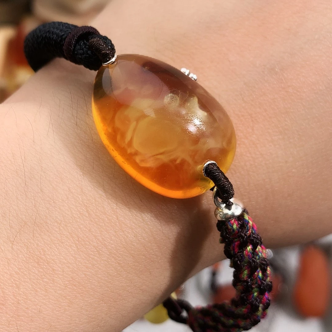 未镶嵌琥珀裸石你