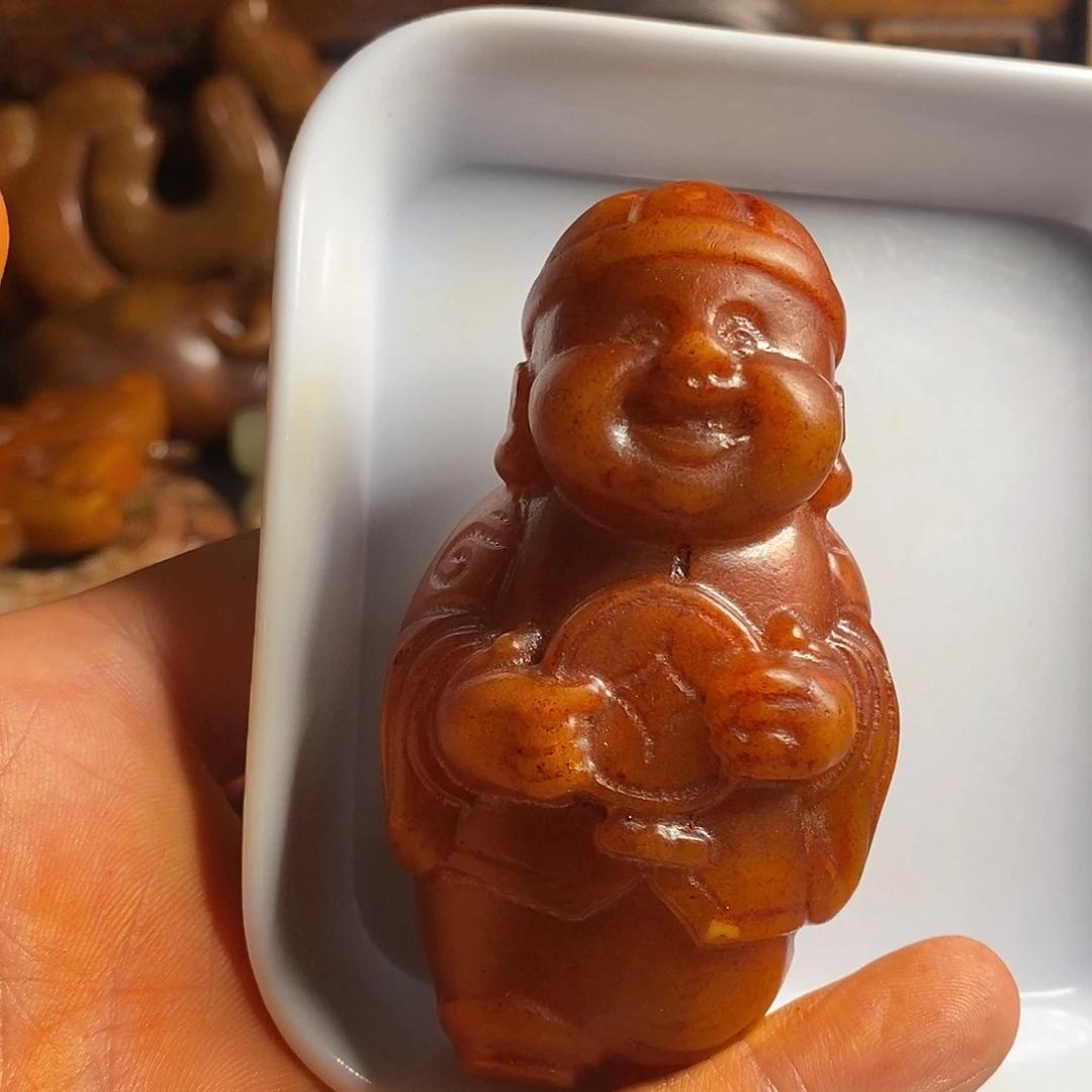 未镶嵌岫岩老玉（透闪石质玉）挂件