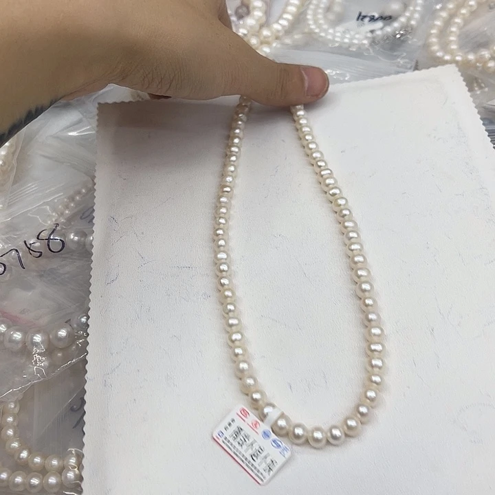 未镶嵌淡水珍珠颈饰00954