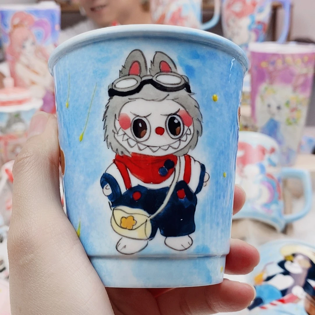 杯董董文创手绘陶瓷
