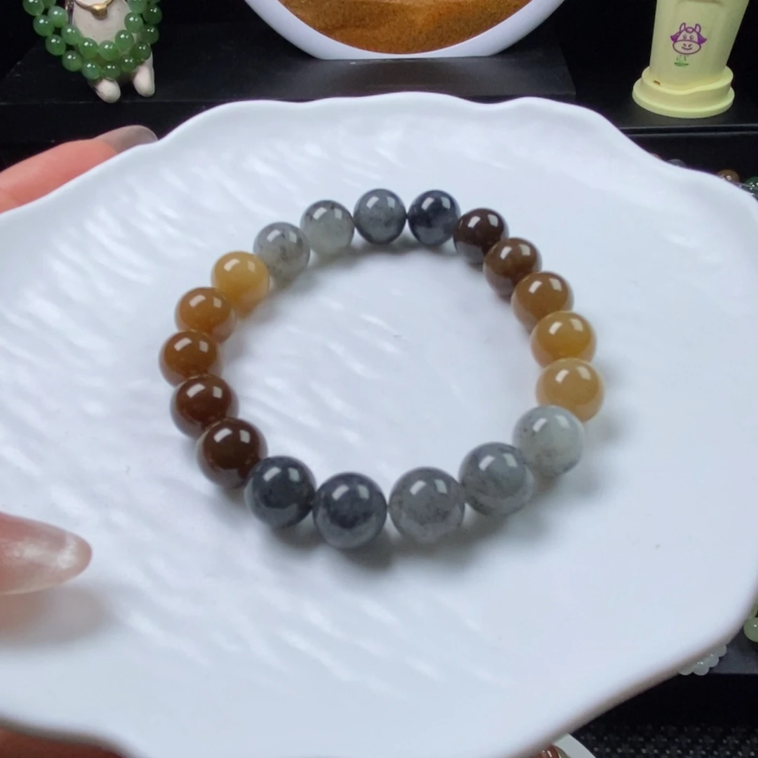 和田玉未镶嵌手串卡10mm