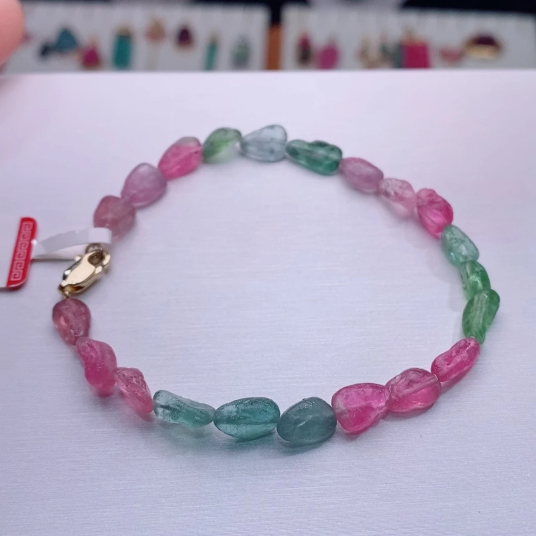 未镶嵌手链碧玺碧玺A手链