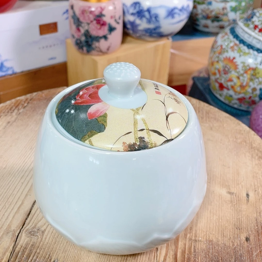 【闪购商品】罐陶瓷茶叶罐密封罐