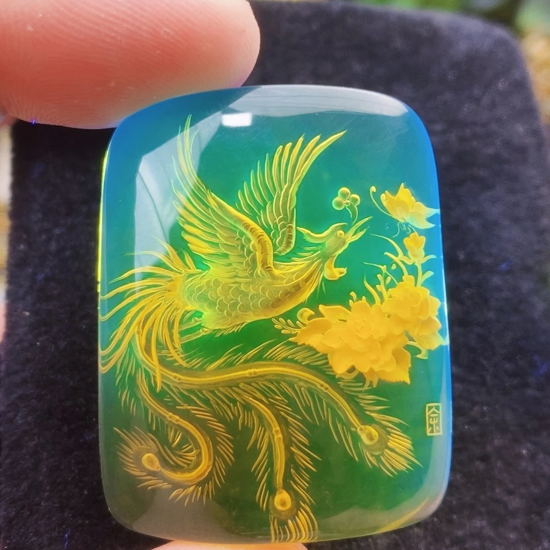 【闪购商品】蓝珀吊坠(不含链)未镶嵌