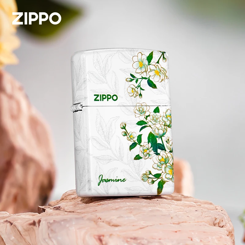 ZIPPO/之宝打火机春绘茉莉防风男生礼物情人节生日经典送礼DYJ1