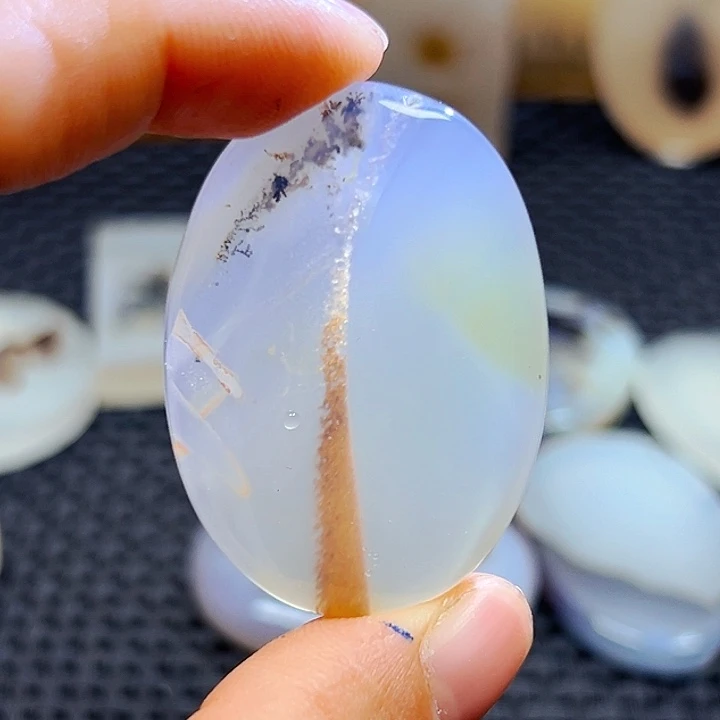 未镶嵌玛瑙/玉髓珠宝半成品
