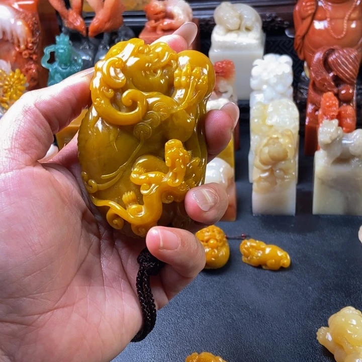 寿山石印石乐*北部田