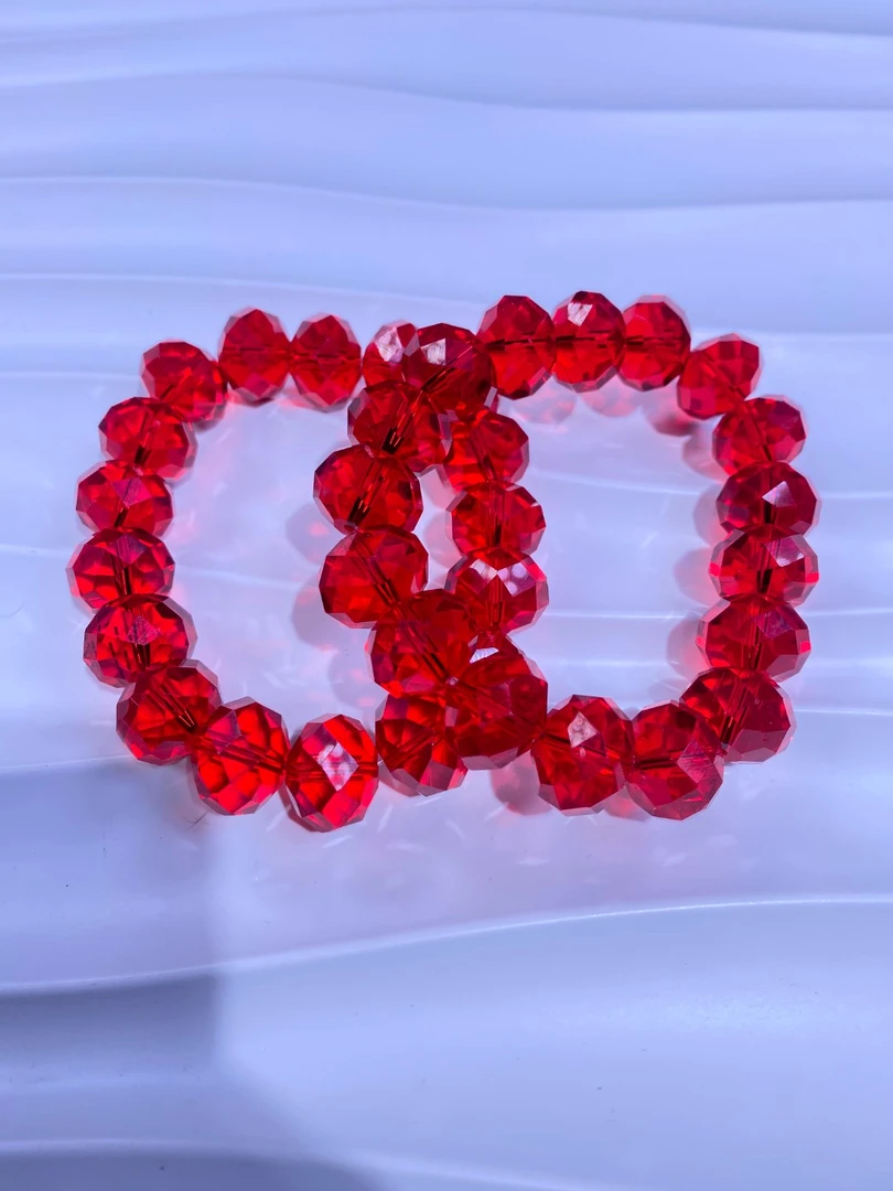 红色切面16mm手串发一条A82