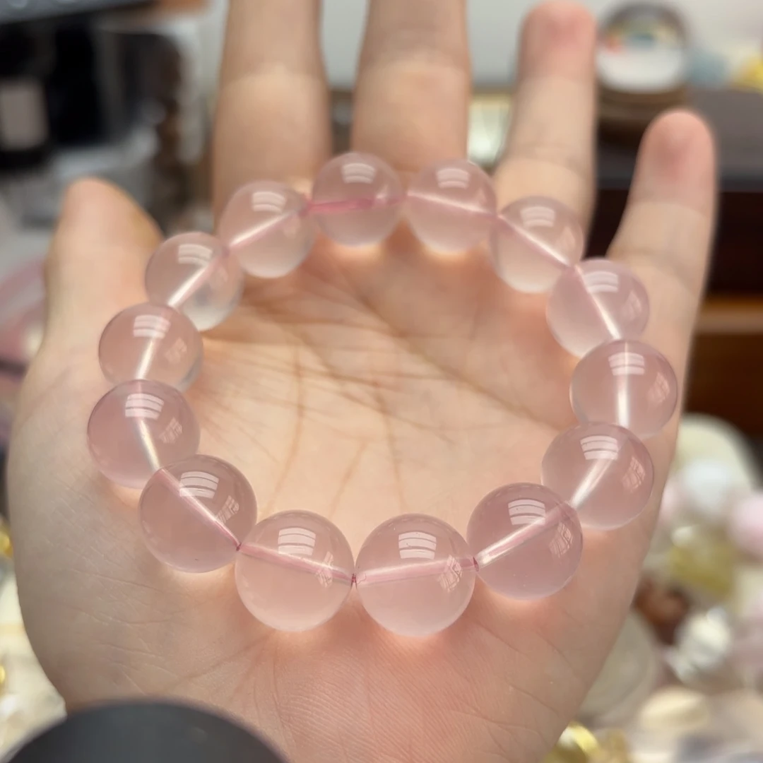 未镶嵌手链水晶莫粉