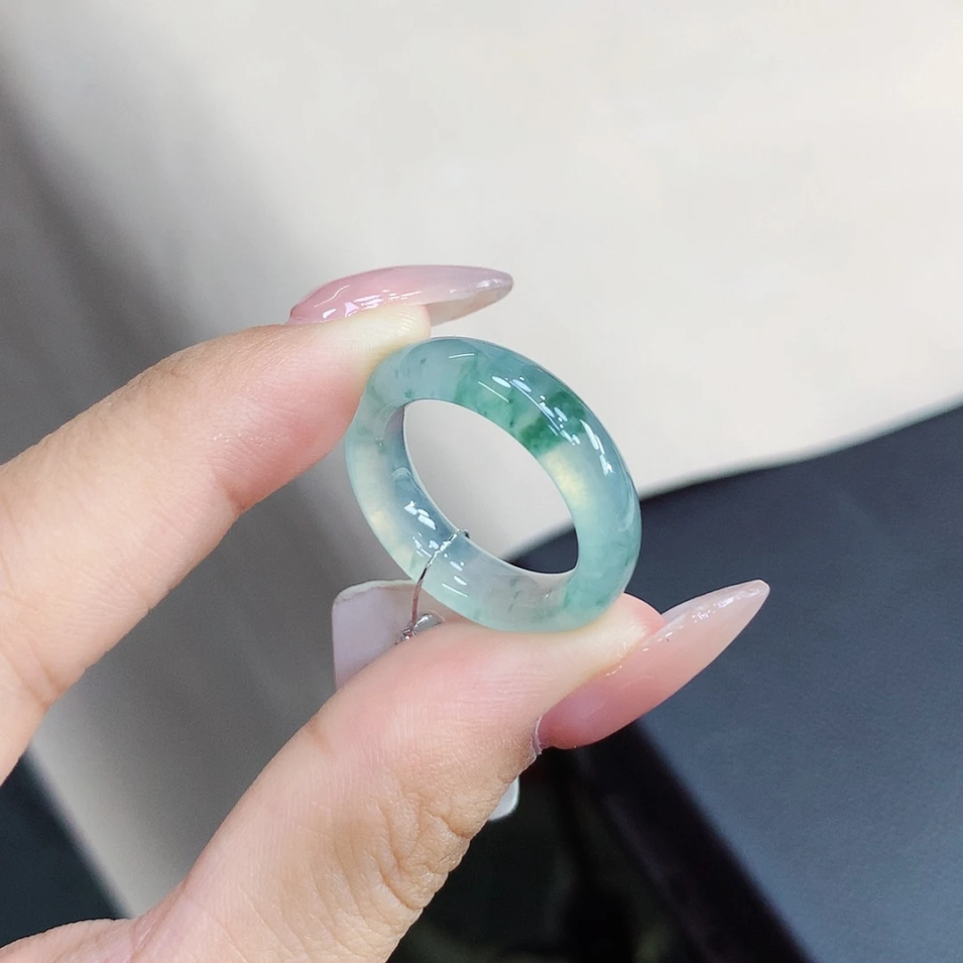 未镶嵌戒指翡翠14号