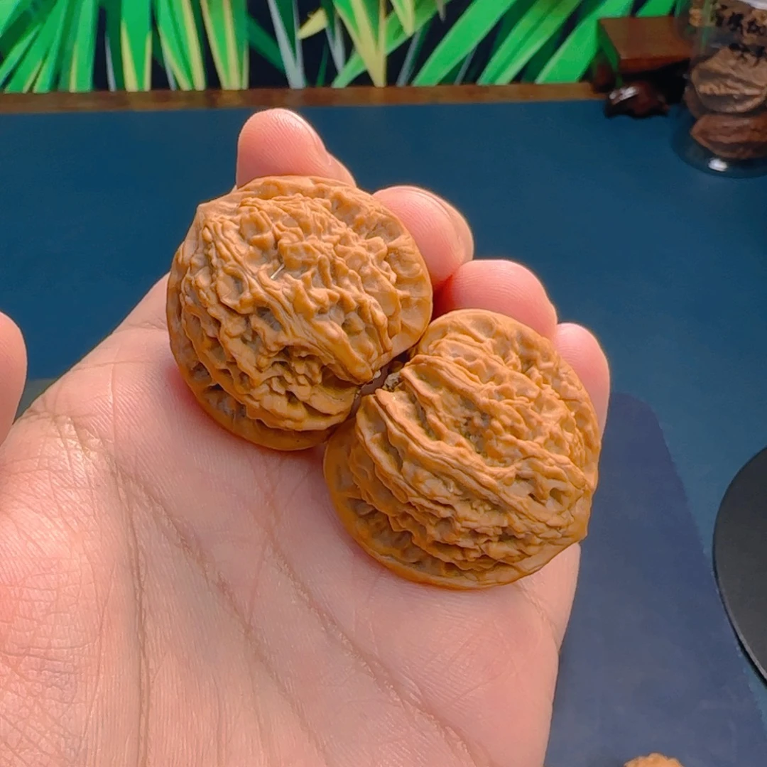 文玩核桃吊坠36蓟县虎头