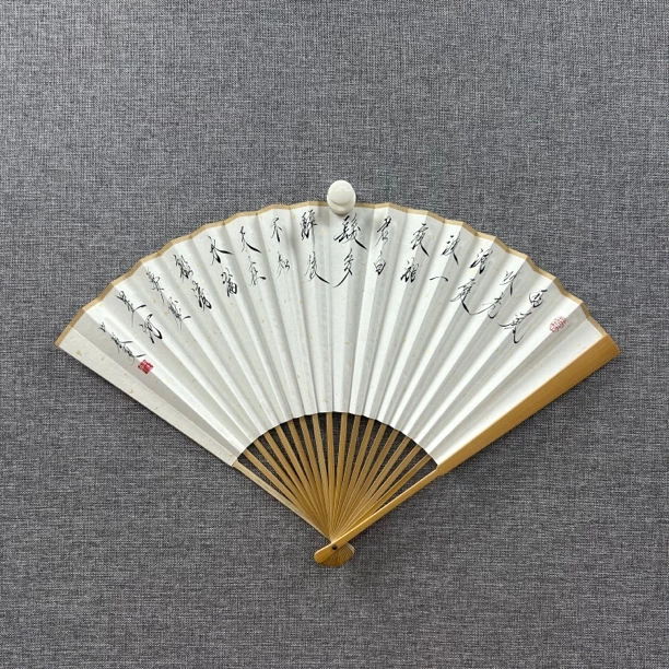 手写书法作品-95寸玉竹-瘦金体西风吹老洞庭波/后面随机发