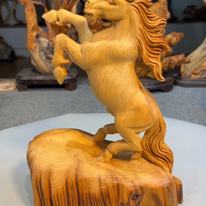 柏木（崖柏）根雕工艺摆件