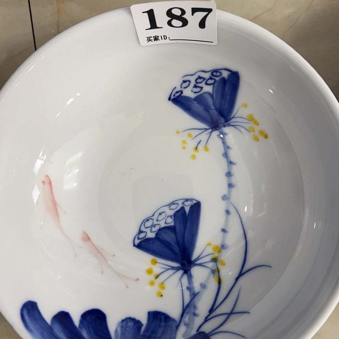 瓷片景德镇陶瓷手工手绘制作