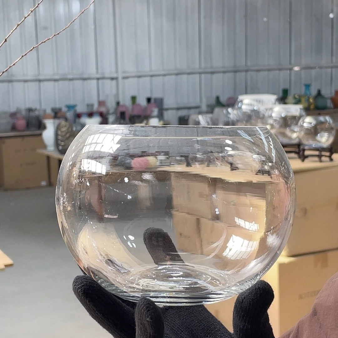 玻璃15圆球 福利花瓶