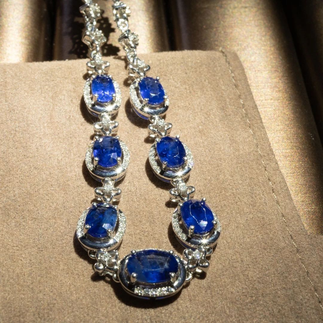 RBvv蓝宝石手链18K-7.16ct（24120204）0121