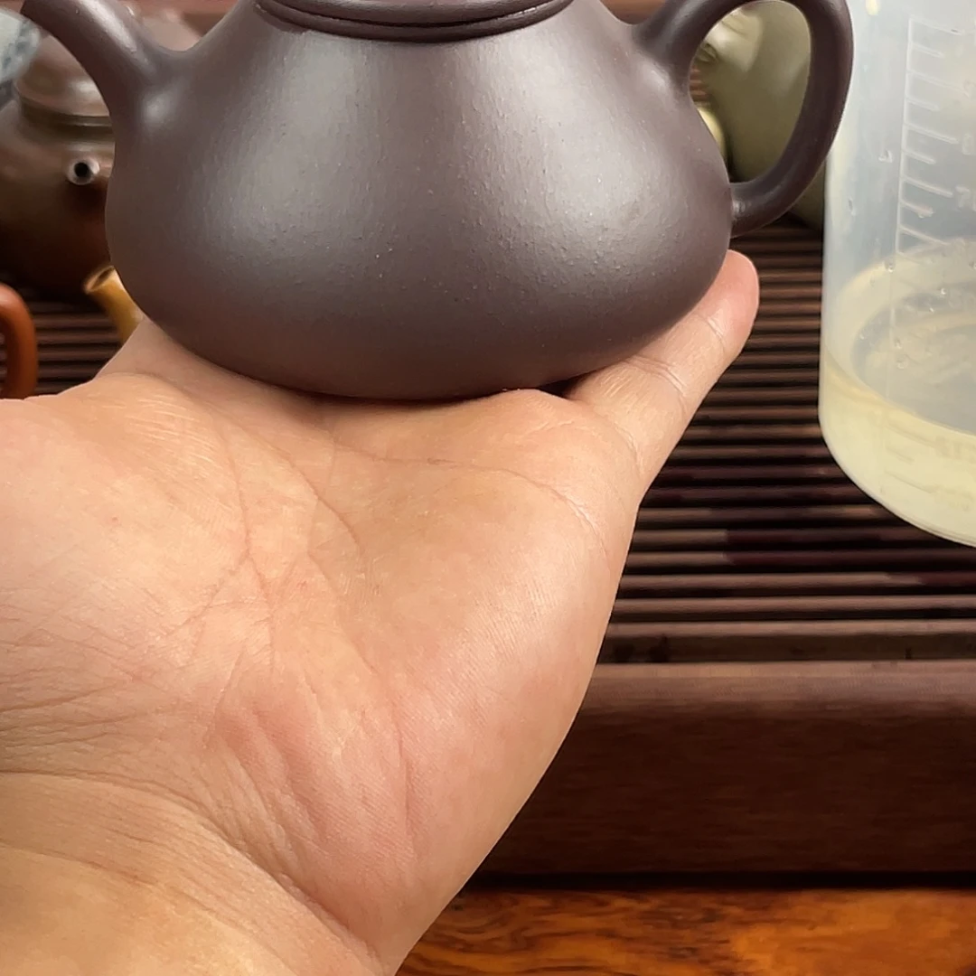 紫砂茶宠高温紫泥